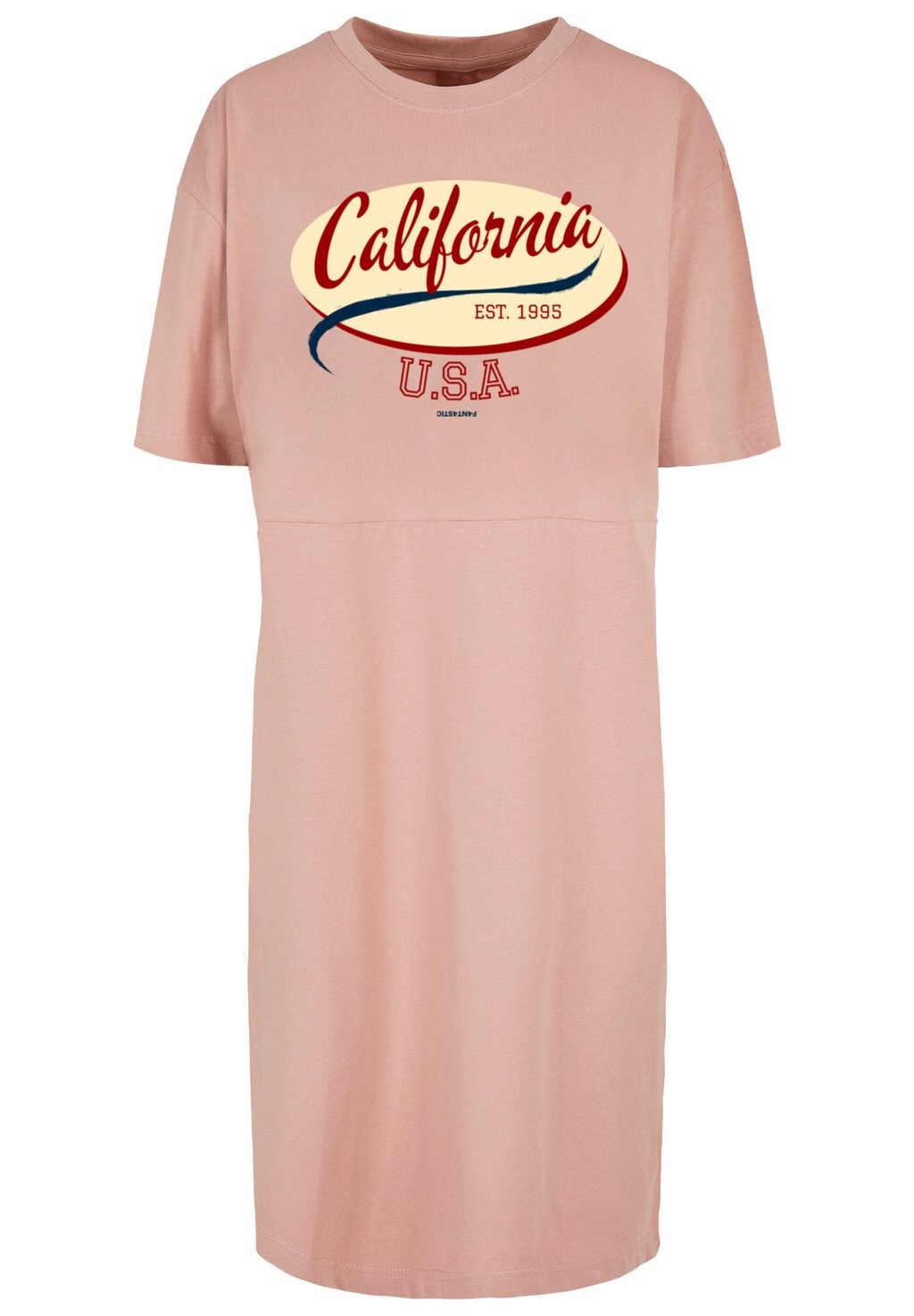 

Платье из джерси CALIFORNIA F4NT4STIC, светло-розовый