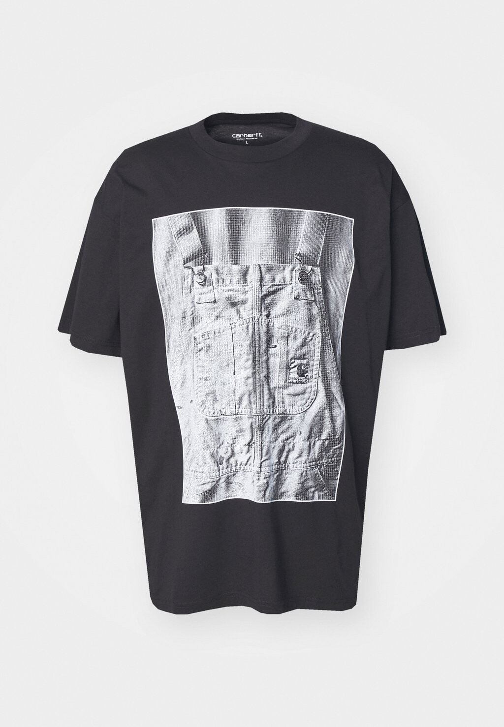 

Футболка с принтом BIB OVERALL UNISEX Carhartt WIP, черный