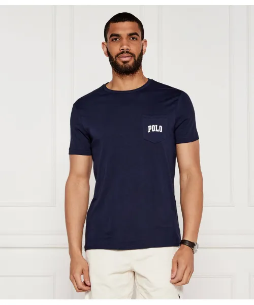 

Футболка Slim fit Polo Ralph Lauren, синий