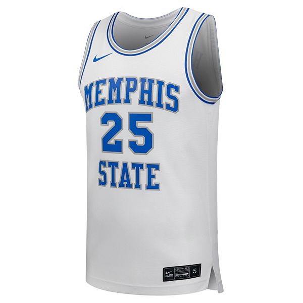 Мужская баскетбольная майка Penny Hardaway белая Memphis Tigers домашняя реплика Nike — фото 3