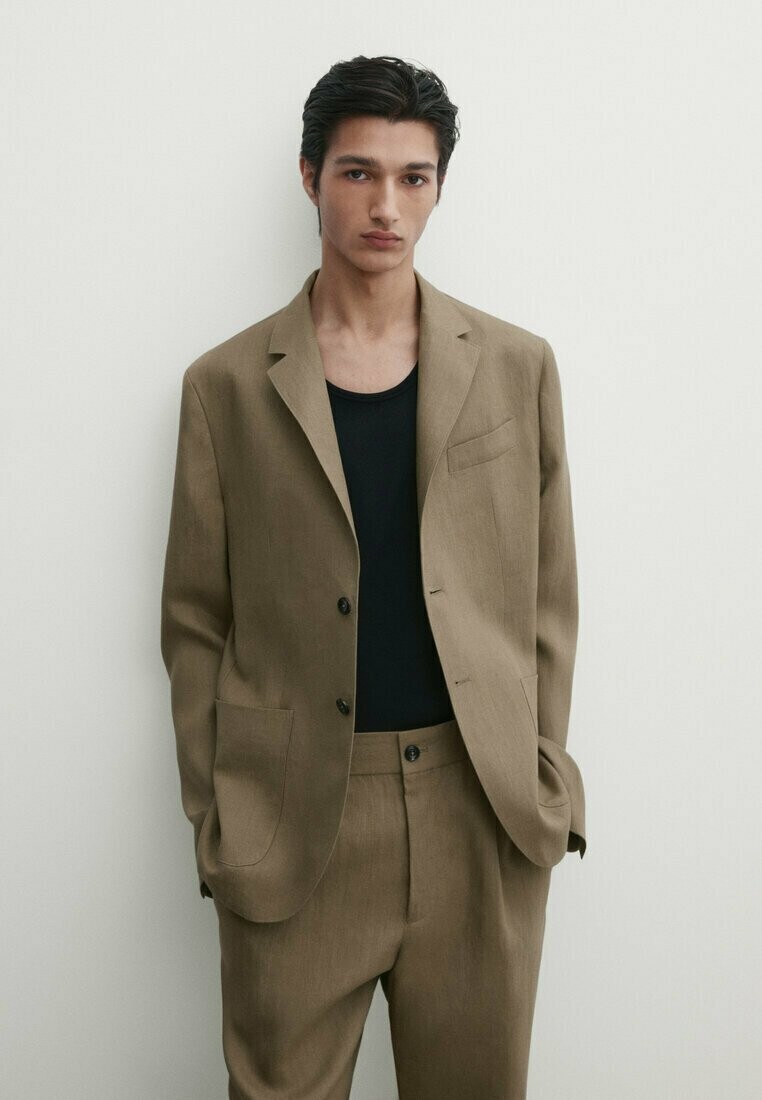 

Куртка Massimo Dutti, коричневая