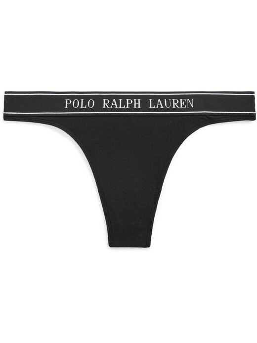 

Трусики tanga со средней посадкой Polo Ralph Lauren, черный