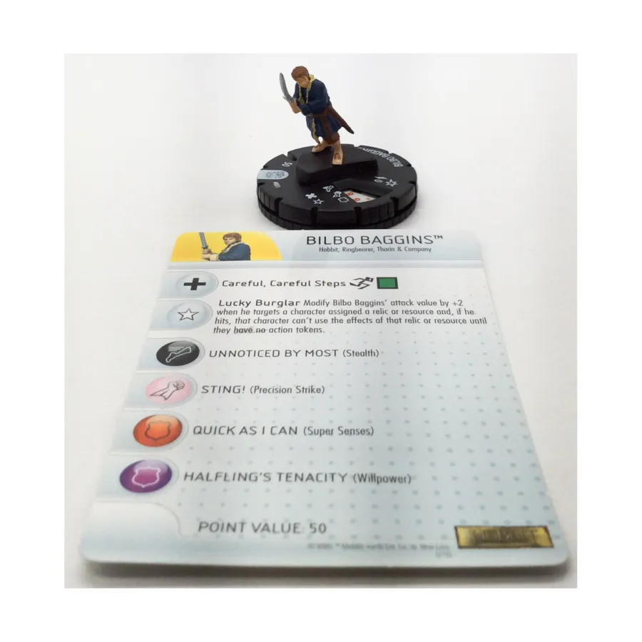 

Бильбо Бэгинс #001 (C), HeroClix - The Hobbit - The Desolation of Smaug - Singles