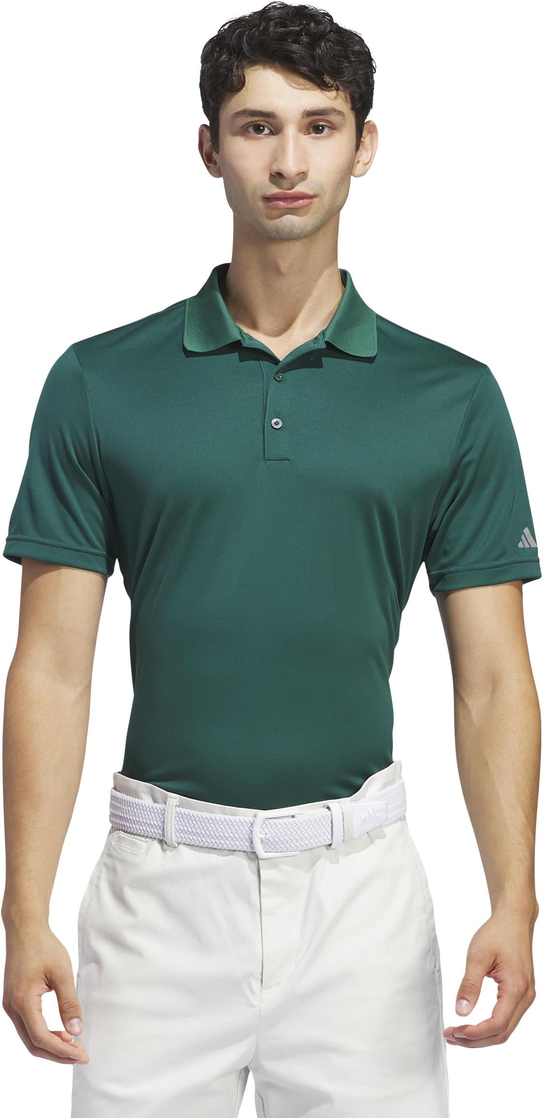 Футболка adidas Golf adi Performance Short Sleeve Golf Polo Shirt, цвет Collegiate Green — фото 4