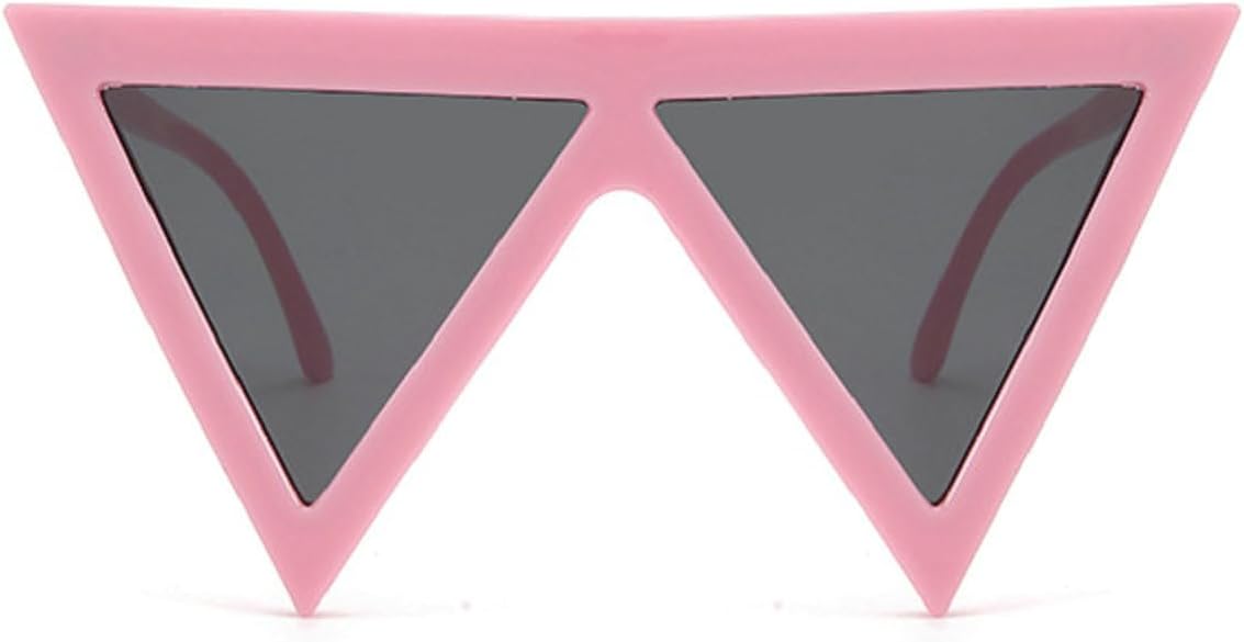 

Солнцезащитные очки в стиле панк Y2K для женщин и мужчин, роскошные, с большой оправой, защита от УФ-излучения UV400, модные очки для вечеринок, модель T1339 Melrose, Pink