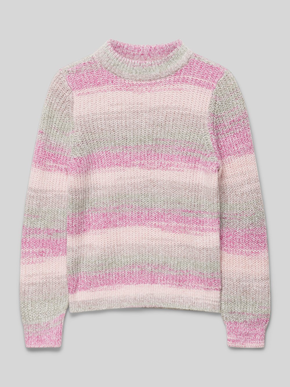 

Вязаный свитер прямого кроя с круглым вырезом s.Oliver RED LABEL, розовый