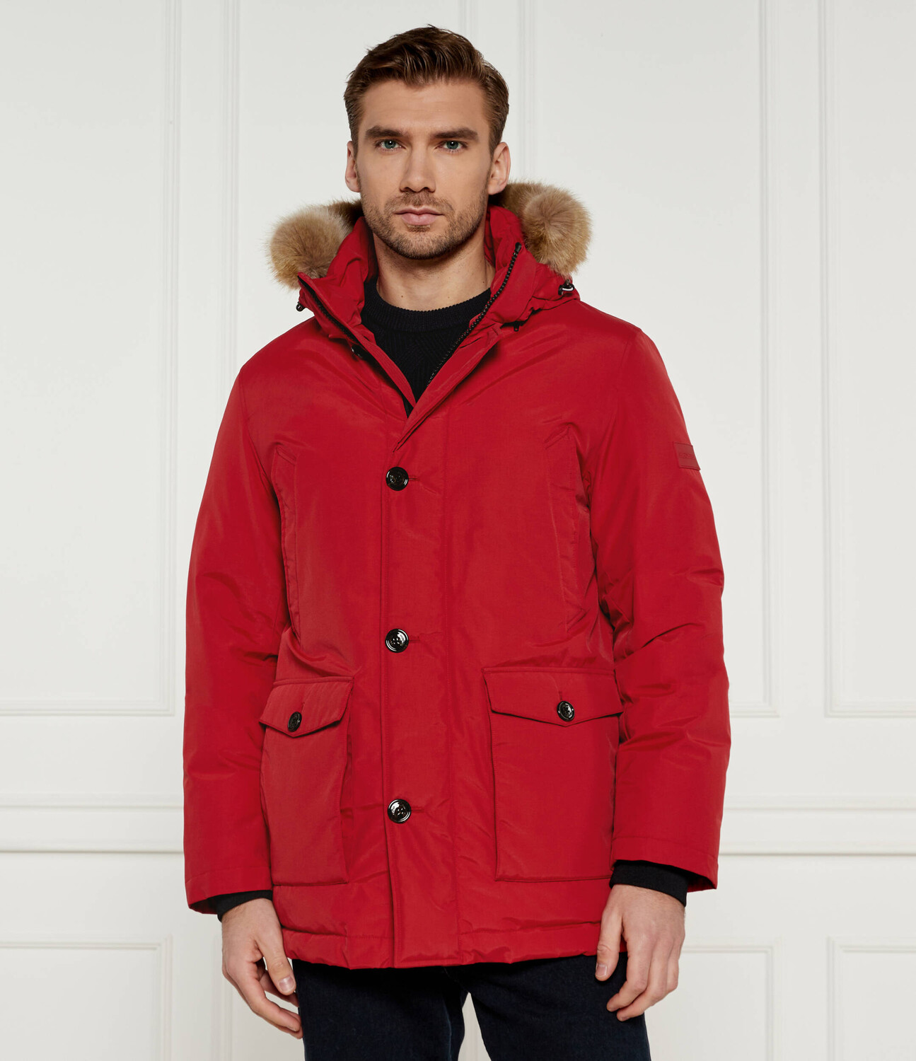 

Парка Hechter Paris Regular Fit, красный