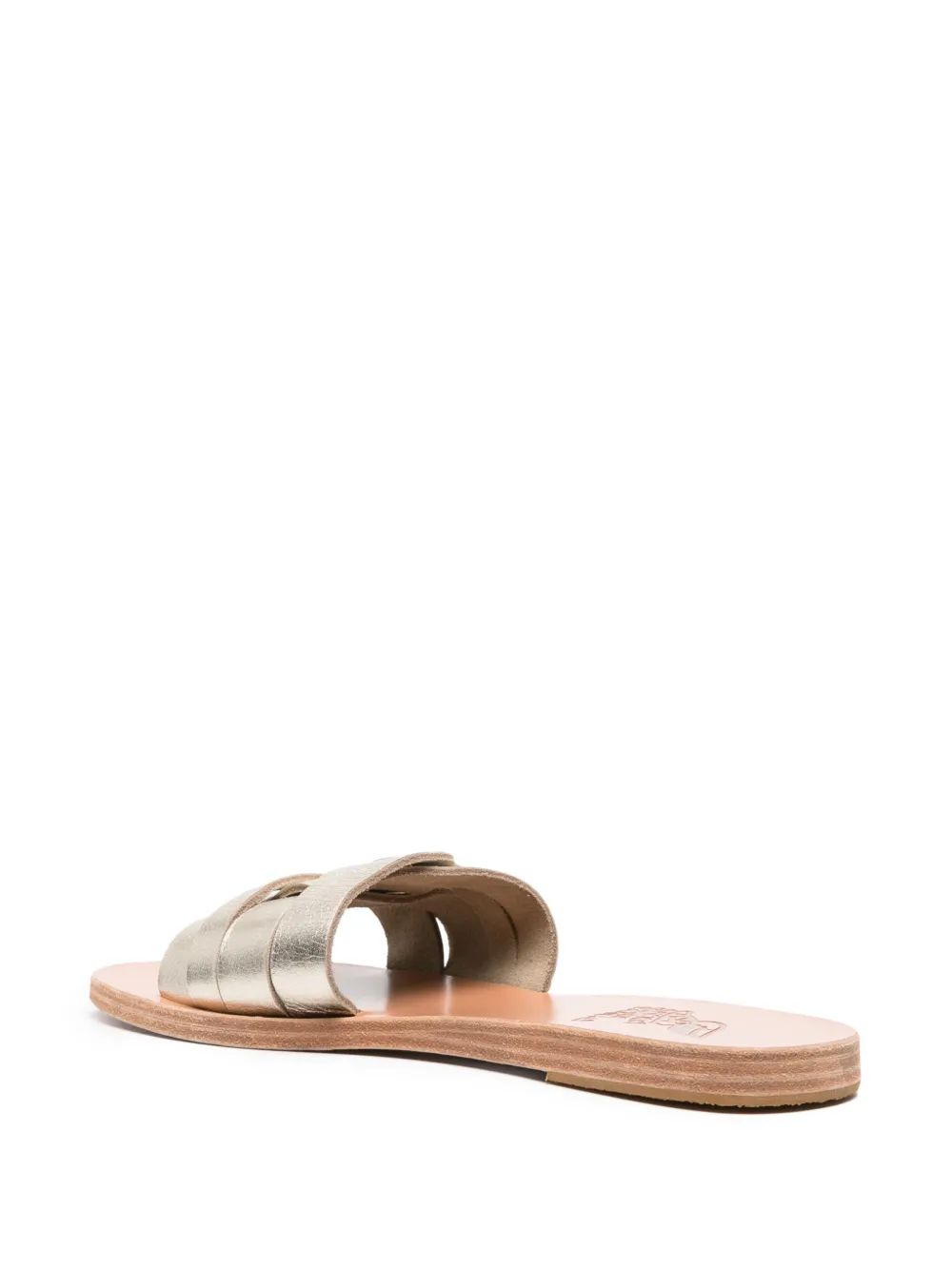 Сандалии Filenada на плоской подошве Ancient Greek Sandals, золотой — фото 3
