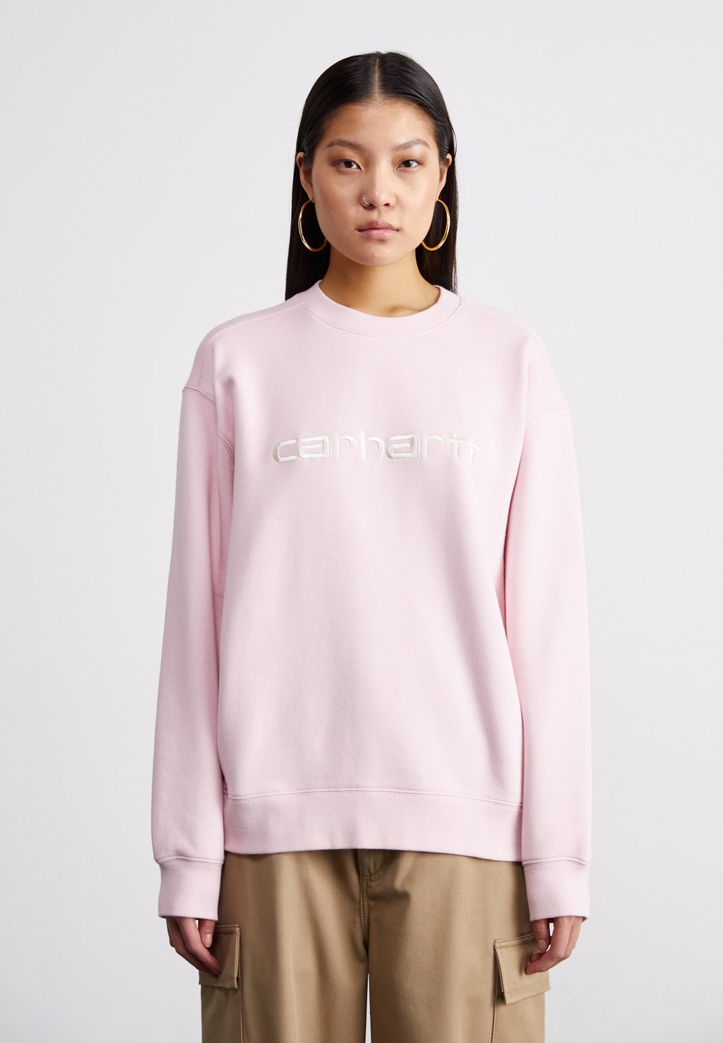 

Толстовка Carhartt WIP, фуксия
