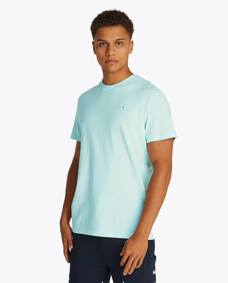 

Футболка мужская облегающая с короткими рукавами Tommy Jeans, светло-зеленый