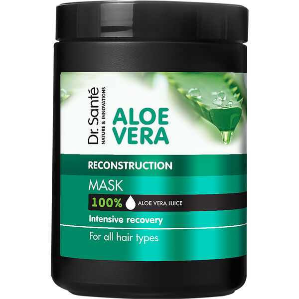 

Маска для волос с экстрактом алоэ, 1000 мл Dr. Santé Aloe vera