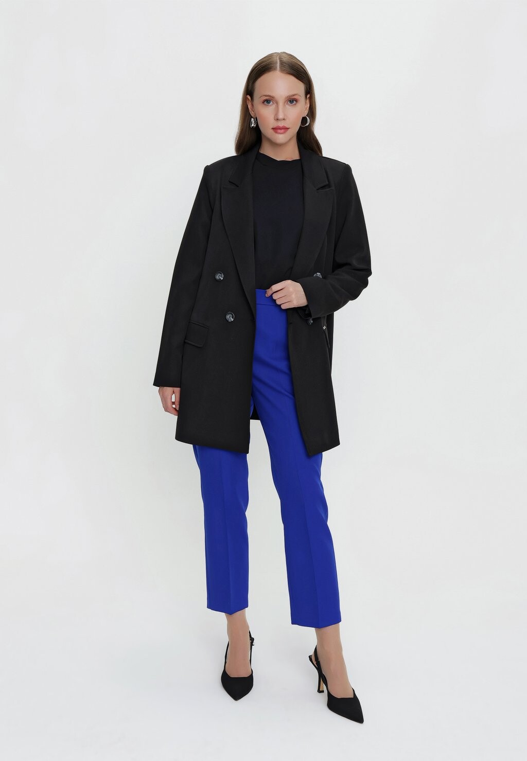 

Блуза MODEST OVERSIZE QUILTED COAT Armine, черный