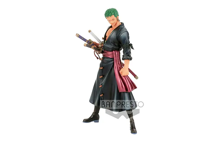 

Roronoa Zoro DXF One Piece, Wano Country Vol.1 Roronoa Zoro, металлические BANPRESTO