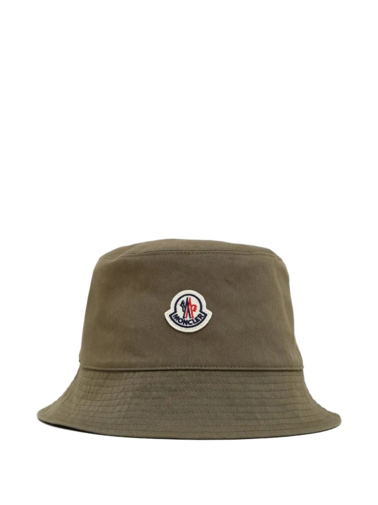 

Панама с нашивкой-логотипом Moncler, зеленый