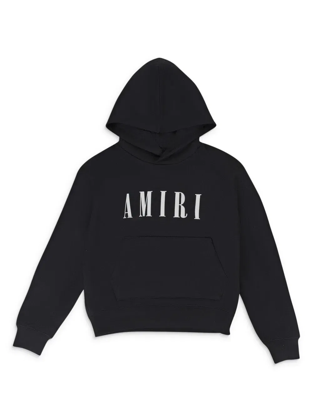 Худи с логотипом Amiri Kids, черный