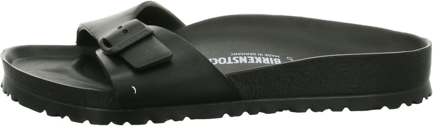 Женские сандалии Birkenstock Arizona с овчиной, черный — фото 2