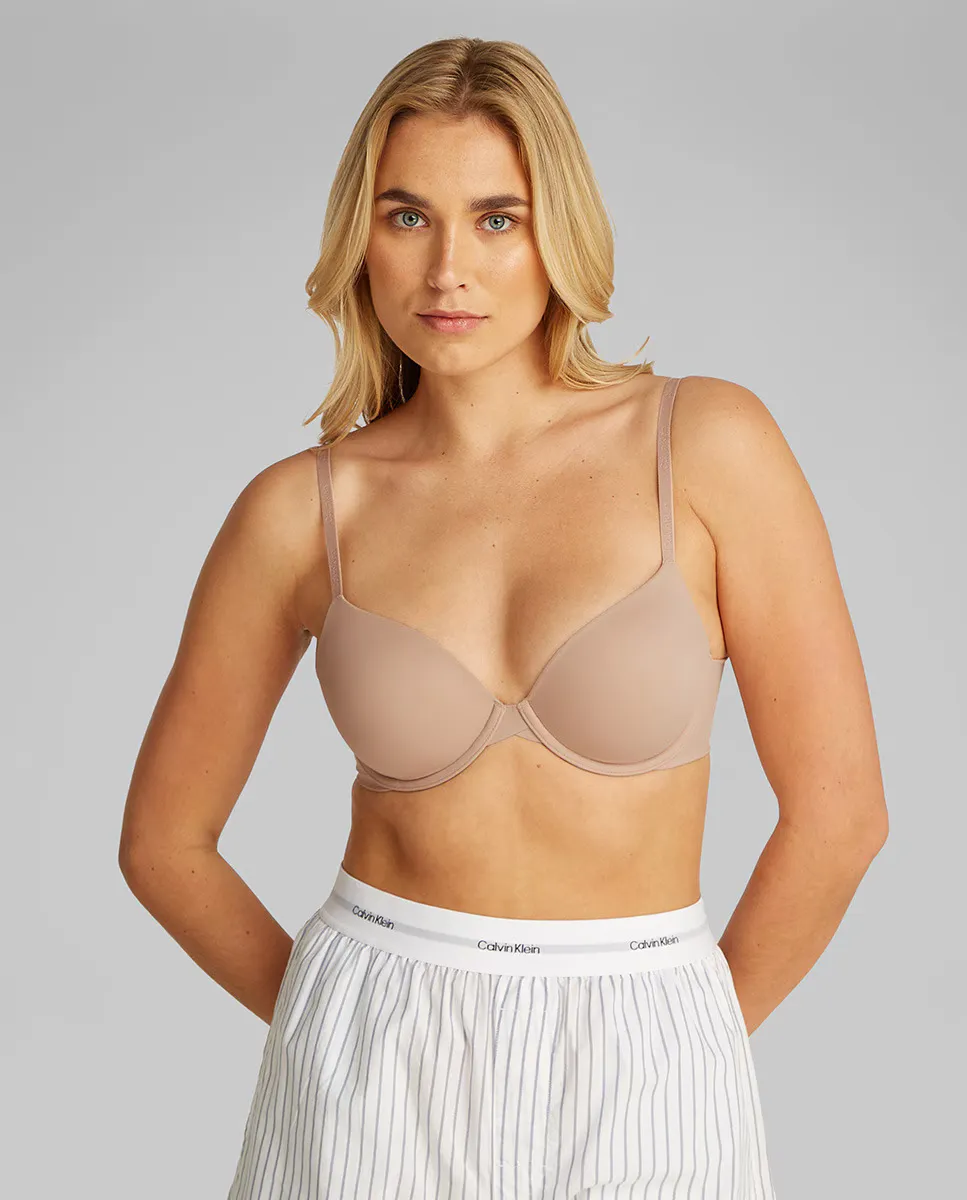 

Бюстгальтер PERFECTLY FIT с полным покрытием Calvin Klein, бежевый