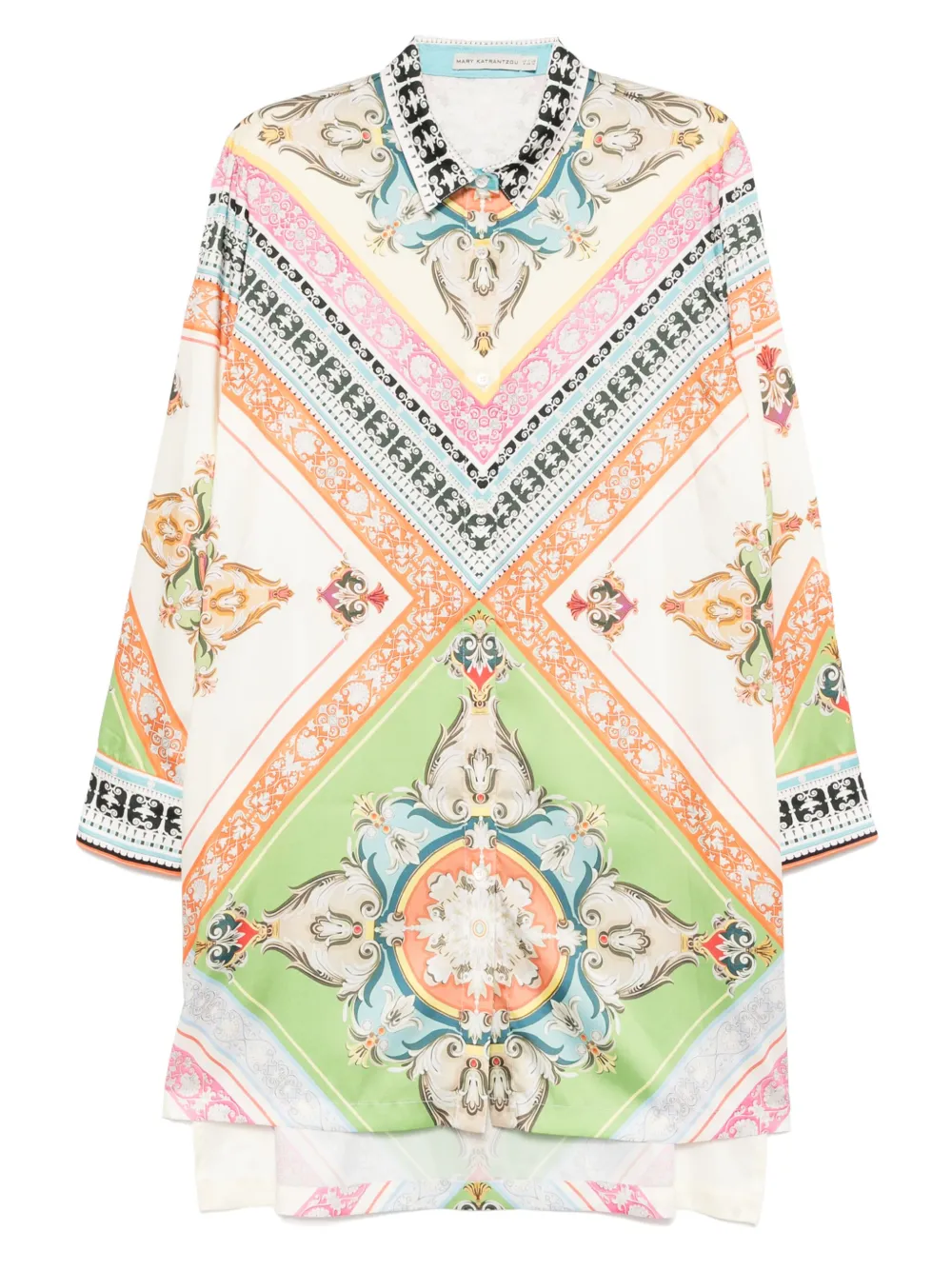 

Платье-рубашка Verona Mary Katrantzou, желтый