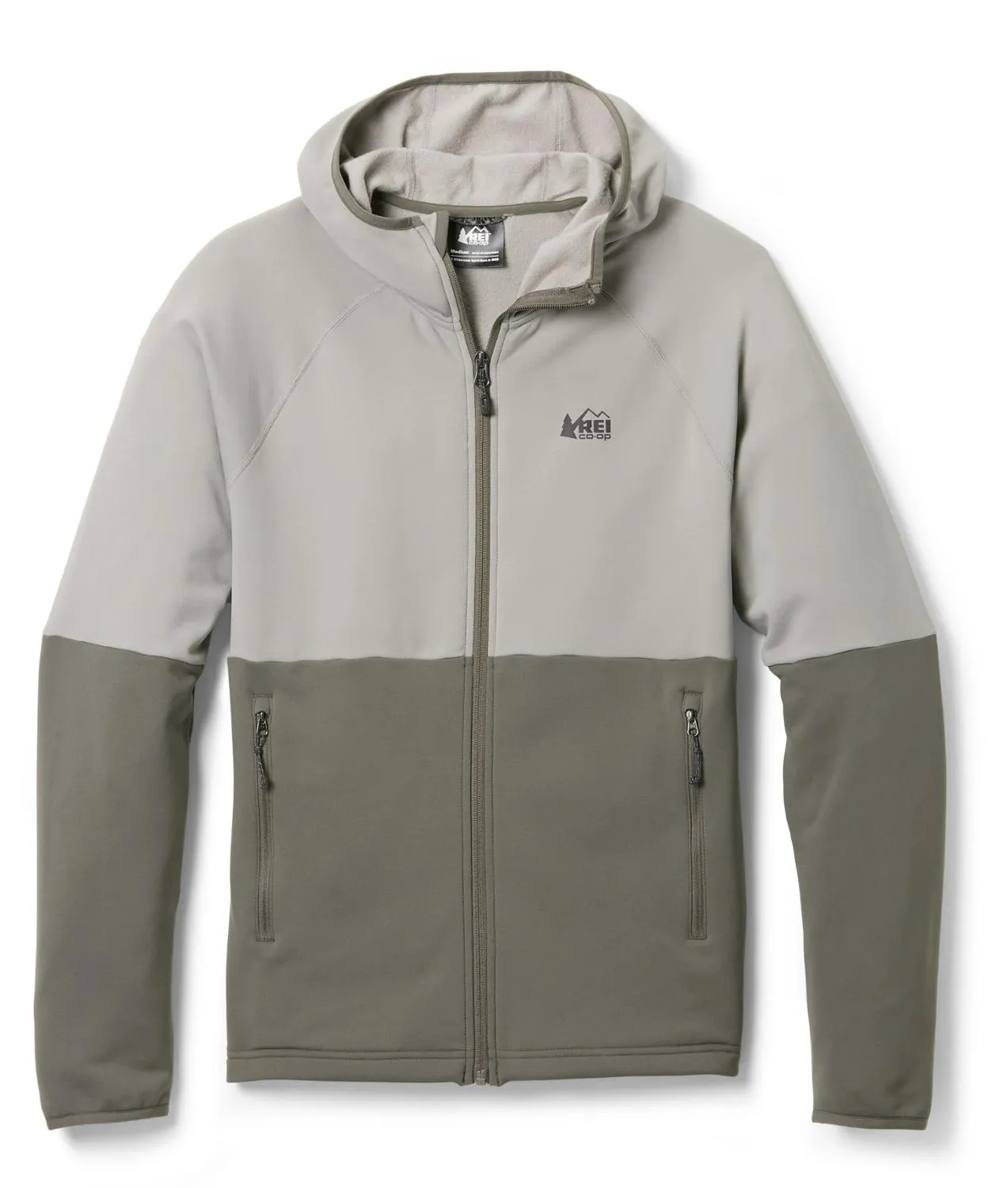 

Флисовая куртка Flash Hyperstretch REI Co-op, Timber Gray/Stratus Gray