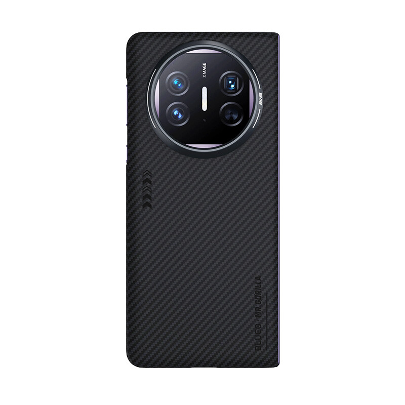 

Чехол для телефона BLUEO Mr. Blue Ape, Blue Gorilla 600D Kevlar Fiber Shell - Black Grey