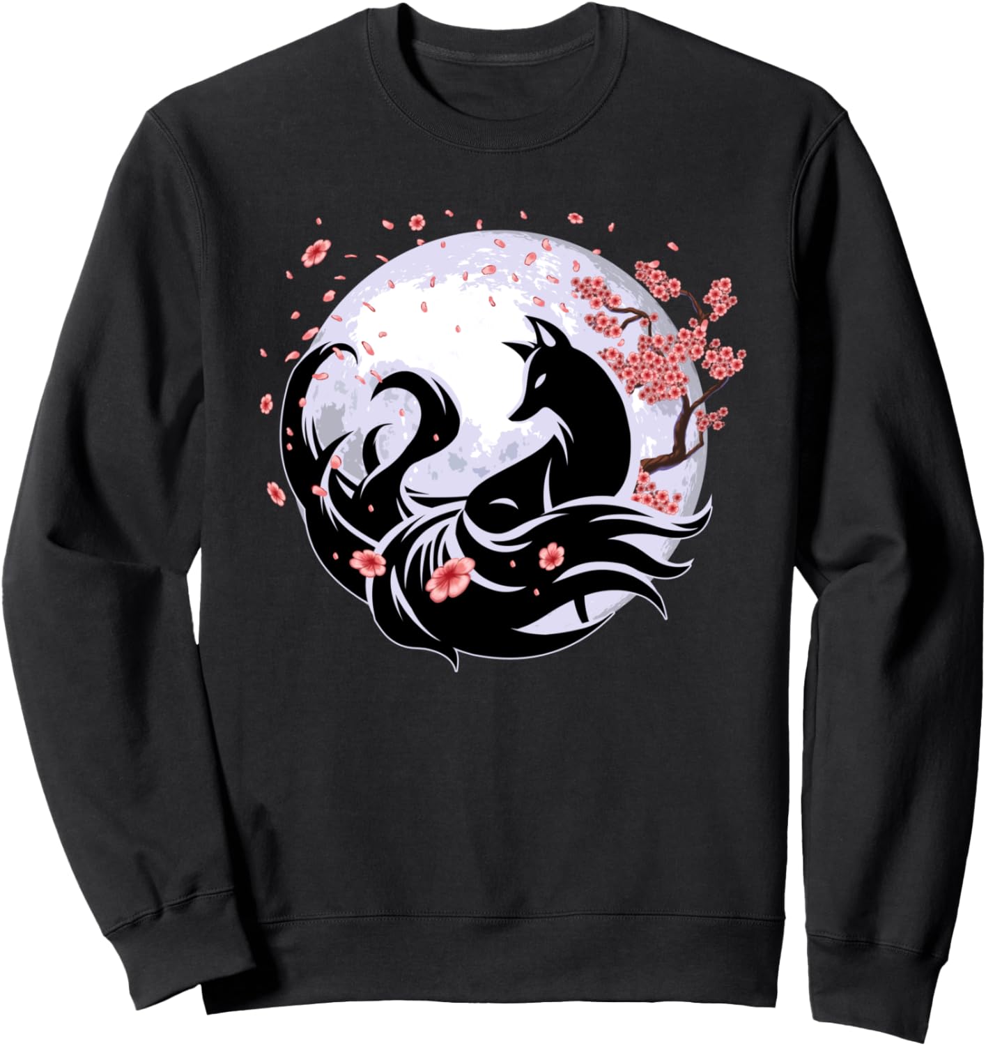 

Японская девятихвостая лиса, загадочная лиса, лиса сакура, толстовка, черная Mystical Kitsune Fox Creatures, Черный, Японская девятихвостая лиса, загадочная лиса, лиса сакура, толстовка, черная Mystical Kitsune Fox Creatures