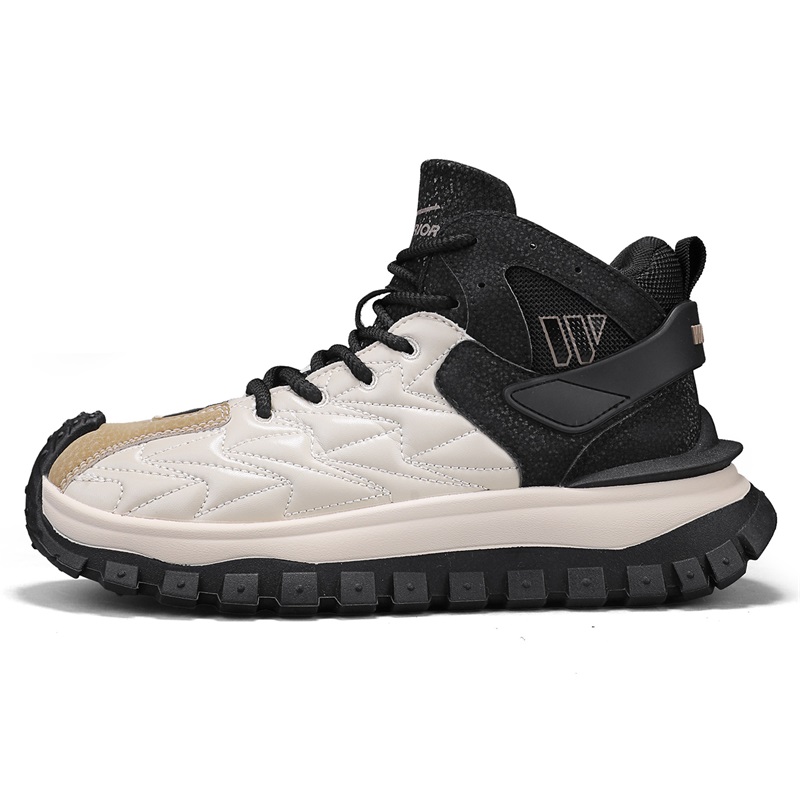 

Мужские баскетбольные кроссовки Slip Resistant Abrasion Resistant WARRIOR, хаки черный