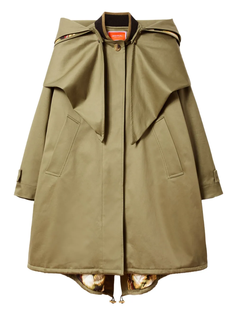 

Пальто с воротником La DoubleJ, зеленый