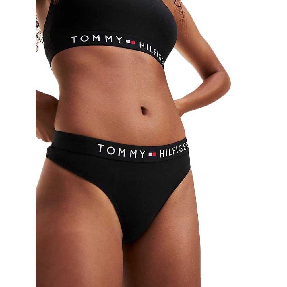 

Стринги Tommy Hilfiger Logo, черный