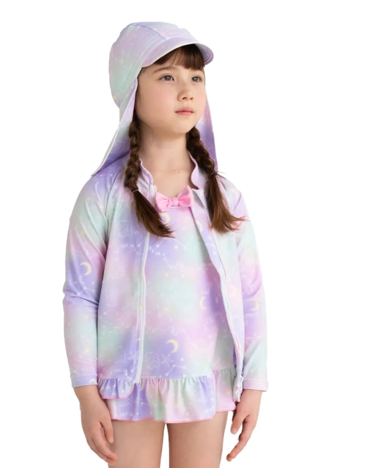 Рашгард Moonlight Shell UV-защита UPF50+, фиолетовый