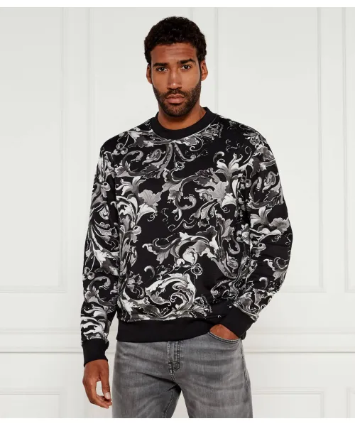 

Толстовка Regular fit Versace Jeans Couture, черный