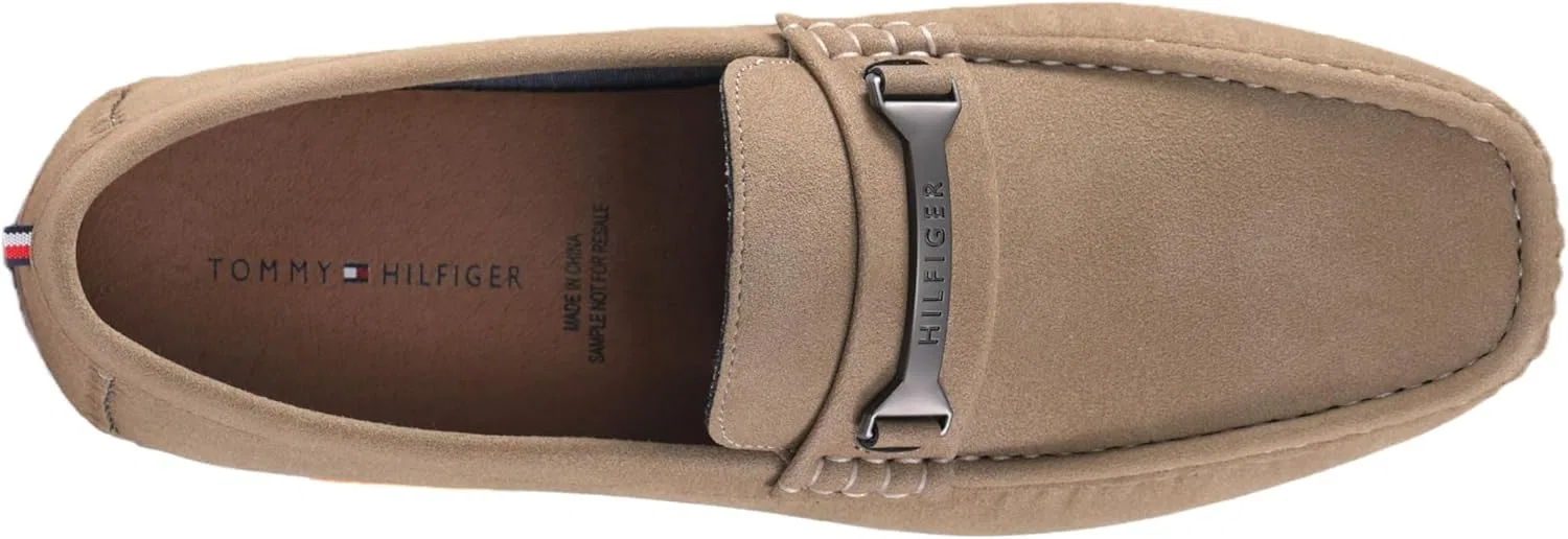 Лоферы Tommy Hilfiger, Taupe Faux Suede — фото 4