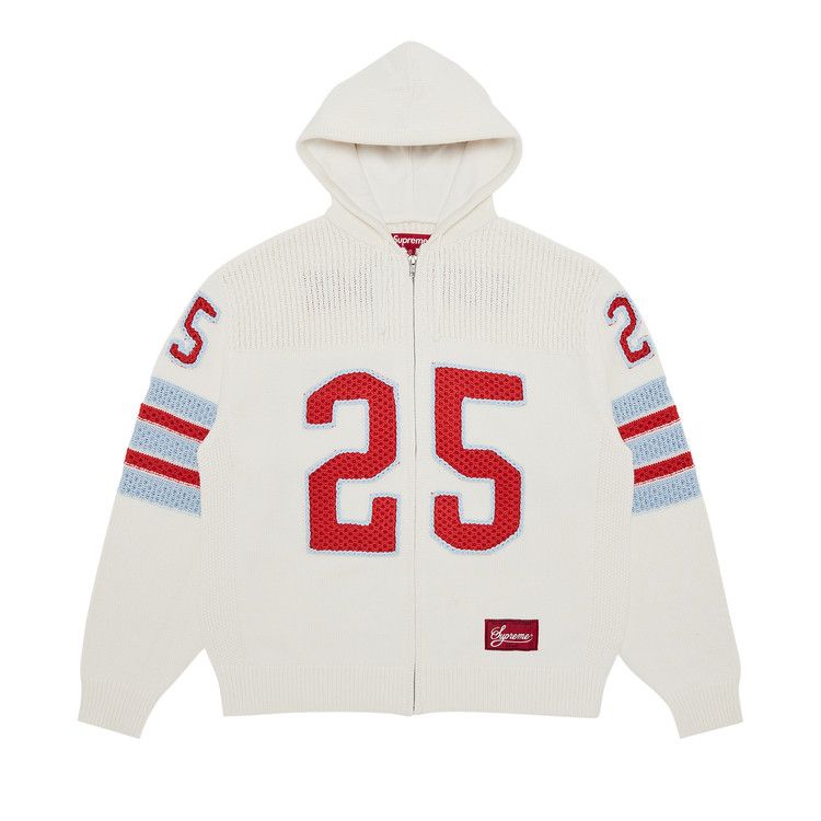 

Свитер Supreme Sport Zip Up Hooded Sweater, White