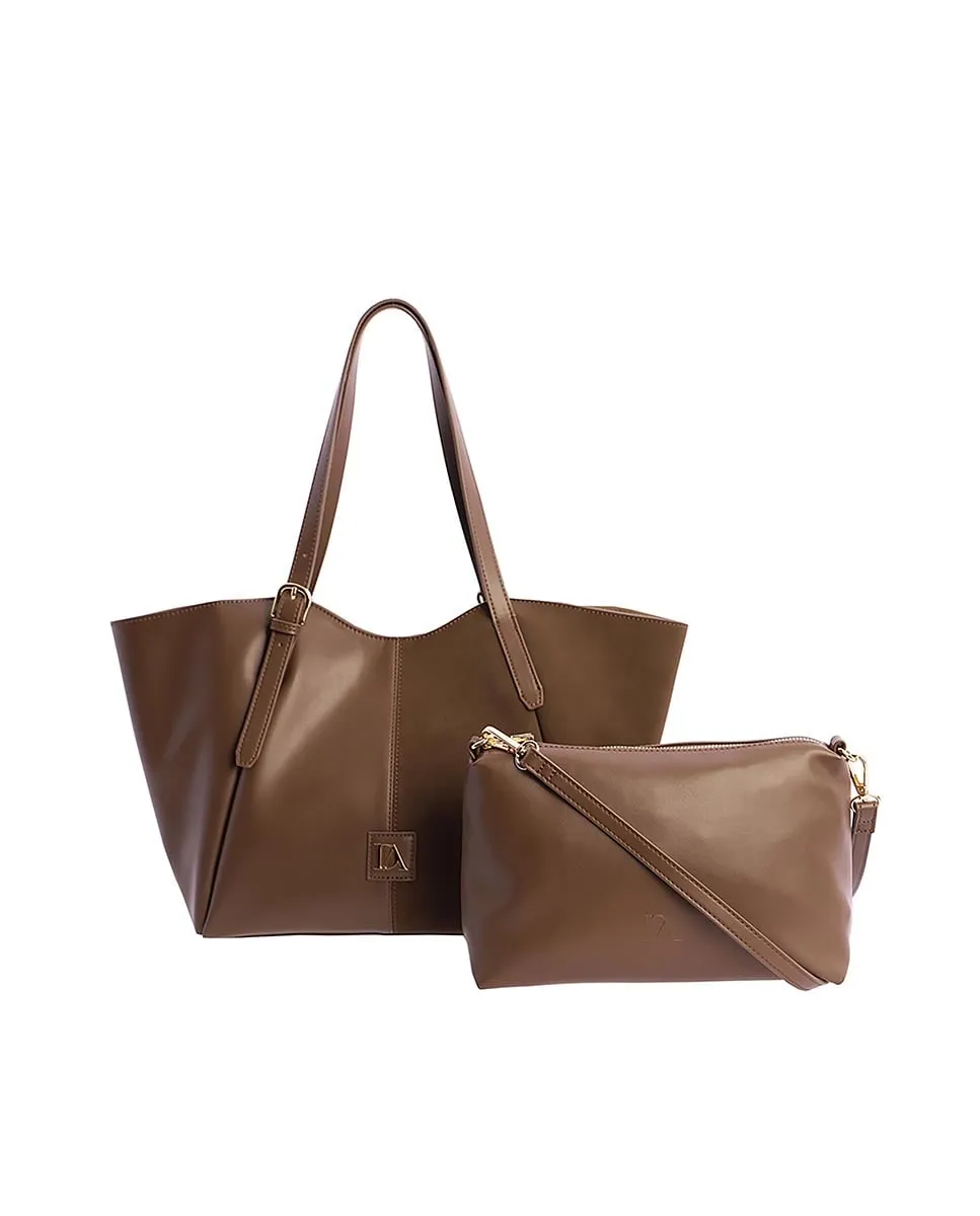 

Женская сумка через плечо Elvara на молнии Don Algodón, коричневый