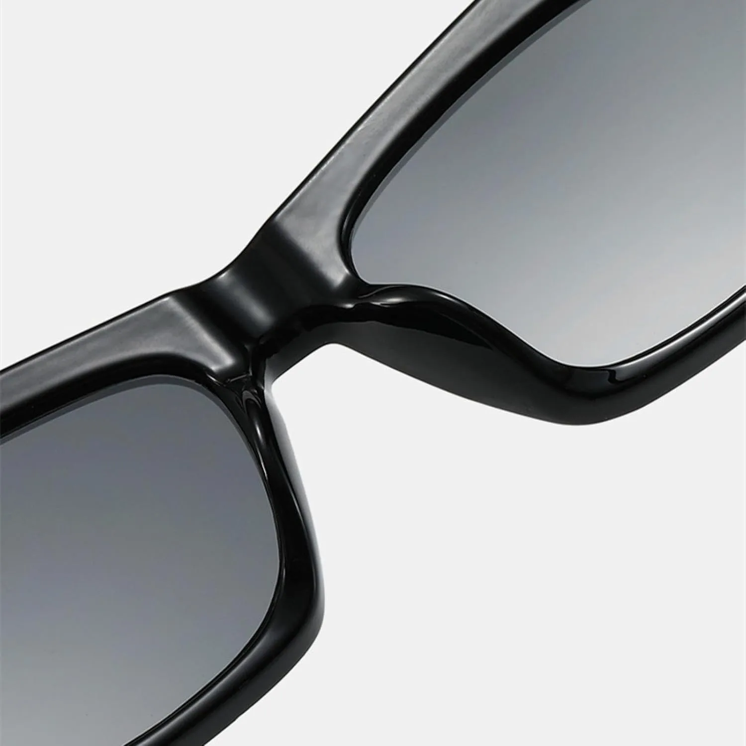 

Модные женские солнцезащитные очки с градиентной оправой и цветными вставками, модель «кошачий глаз», прозрачные, для активного отдыха TVTBBVV, C11redgreen