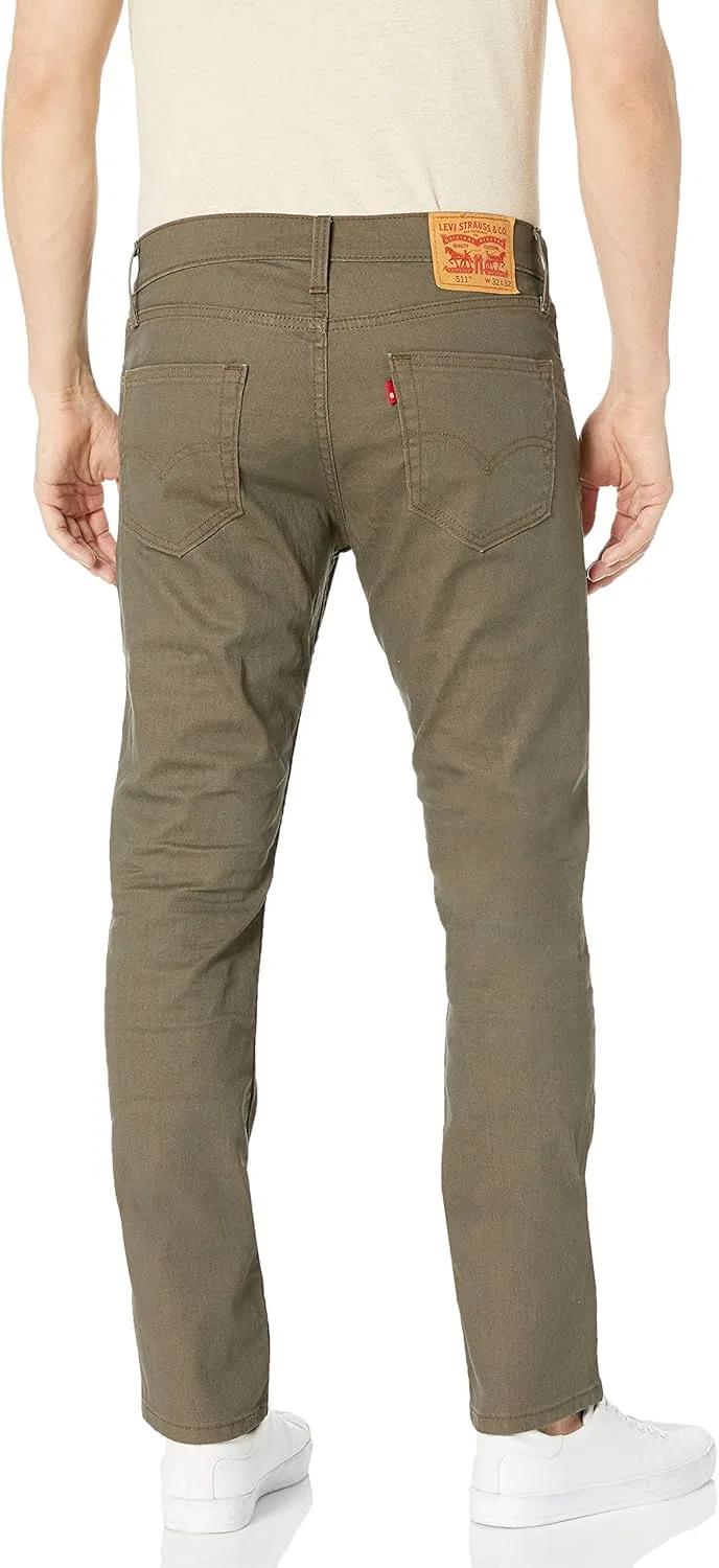 Джинсы Slim Fit Levi's, New Khaki 3d - Stretch — фото 2
