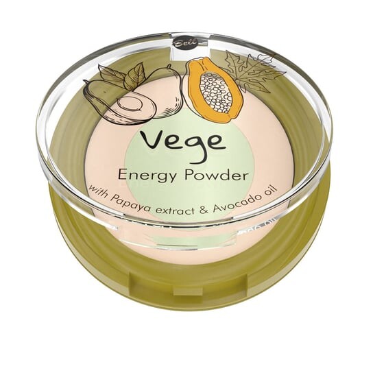 

Пудра для лица Bell, Vege Bar Energy Powder