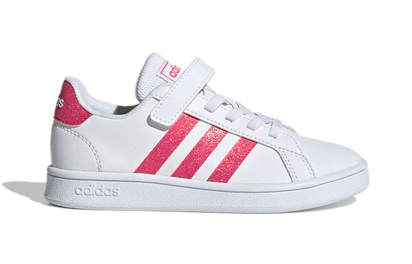 Кроссовки neo grand court Adidas, белый — фото 2