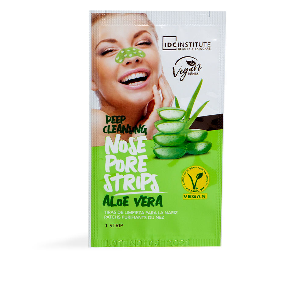 

Крем для лечения кожи лица Aloe vera nose pore strips Idc institute, 5 шт