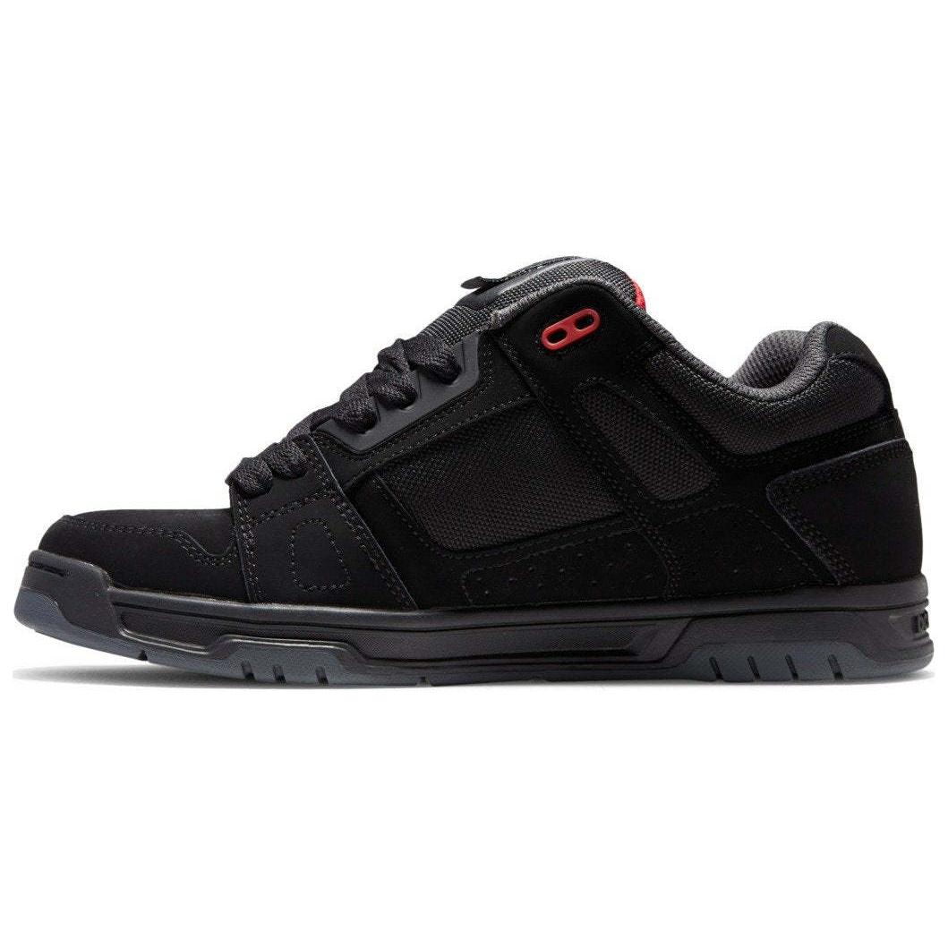 

Низкие скейтерские кроссовки мужские черные красные DC Shoes