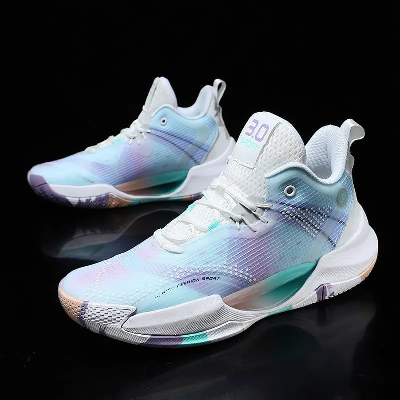 

Мужские баскетбольные кроссовки 2024 года, тренировочные кроссовки, мужская обувь, беговые и спортивные кроссовки, обувь для улицы MoLig, фиолетовый