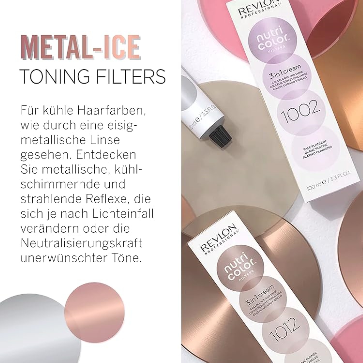 Краска для волос 3 in 1 cream nr. 1011 Revlon Professional, объем 240 мл — фото 2