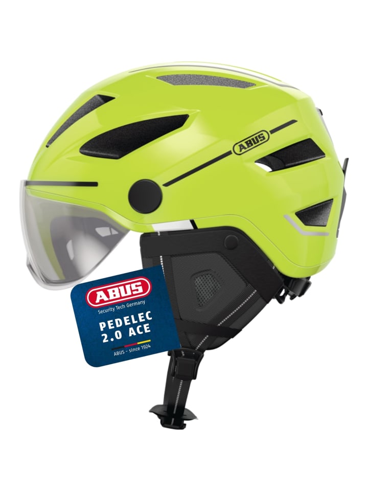 

ABUS Велосипедный шлем Pedelec 2.0 ACE сигнально-желтого цвета