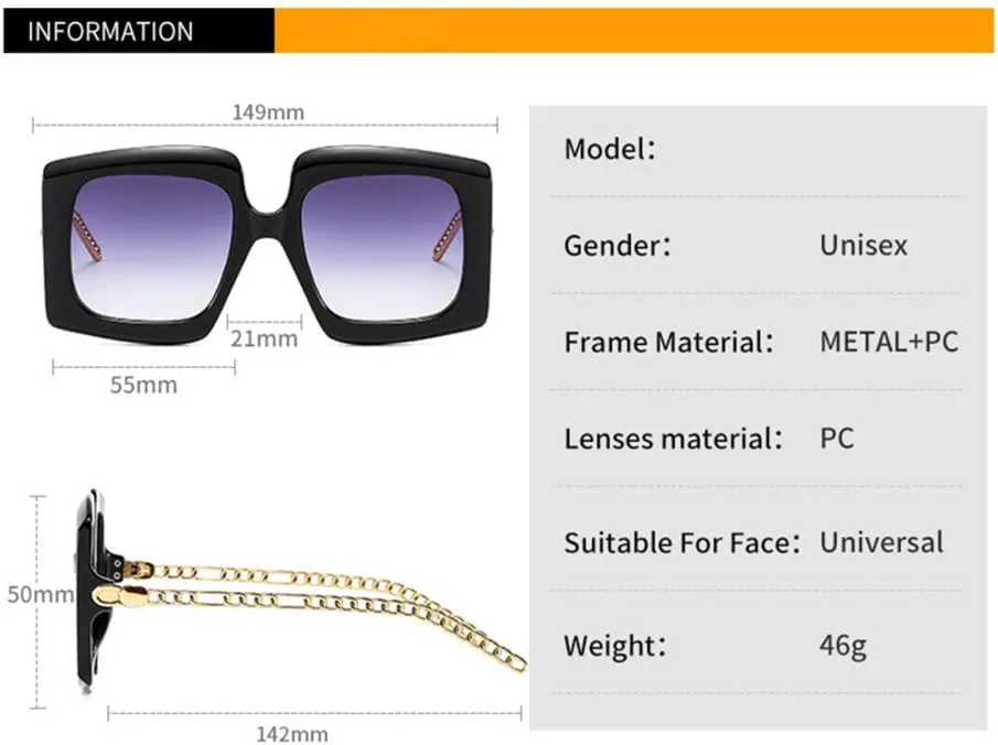 

Винтажные солнцезащитные очки для женщин, большие солнцезащитные очки в крупной оправе, градиентные очки, защита от УФ-излучения UV400 HDUBFY, C6 Stripe Green