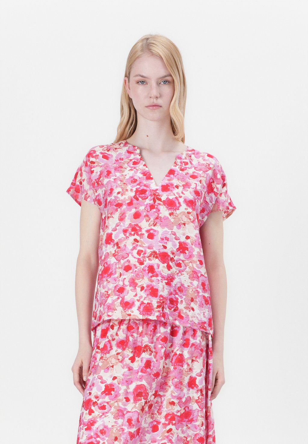 

Блуза TROYA LIFE V NECK JDY, сиреневый