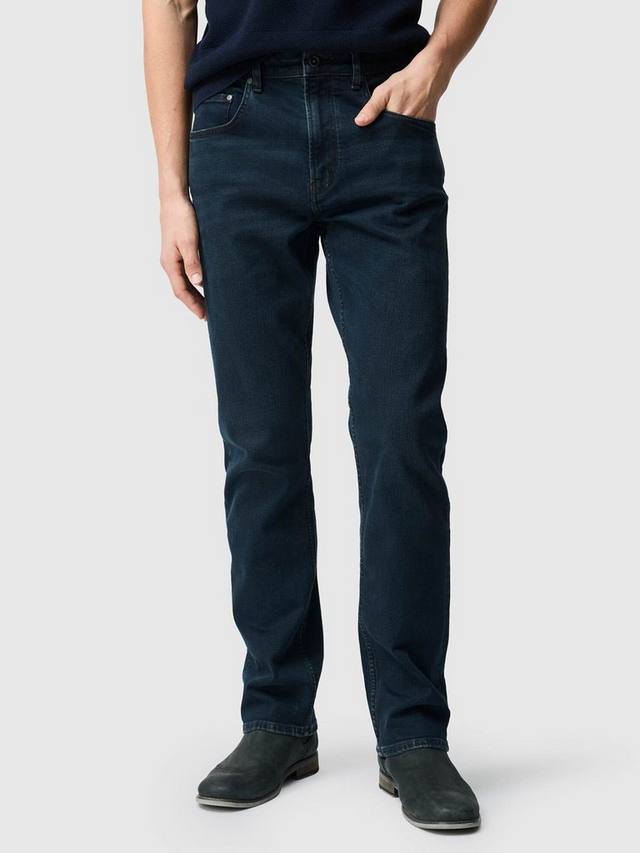 

Линден джинсы из итальянского денима Rodd & Gunn, Blue/Black