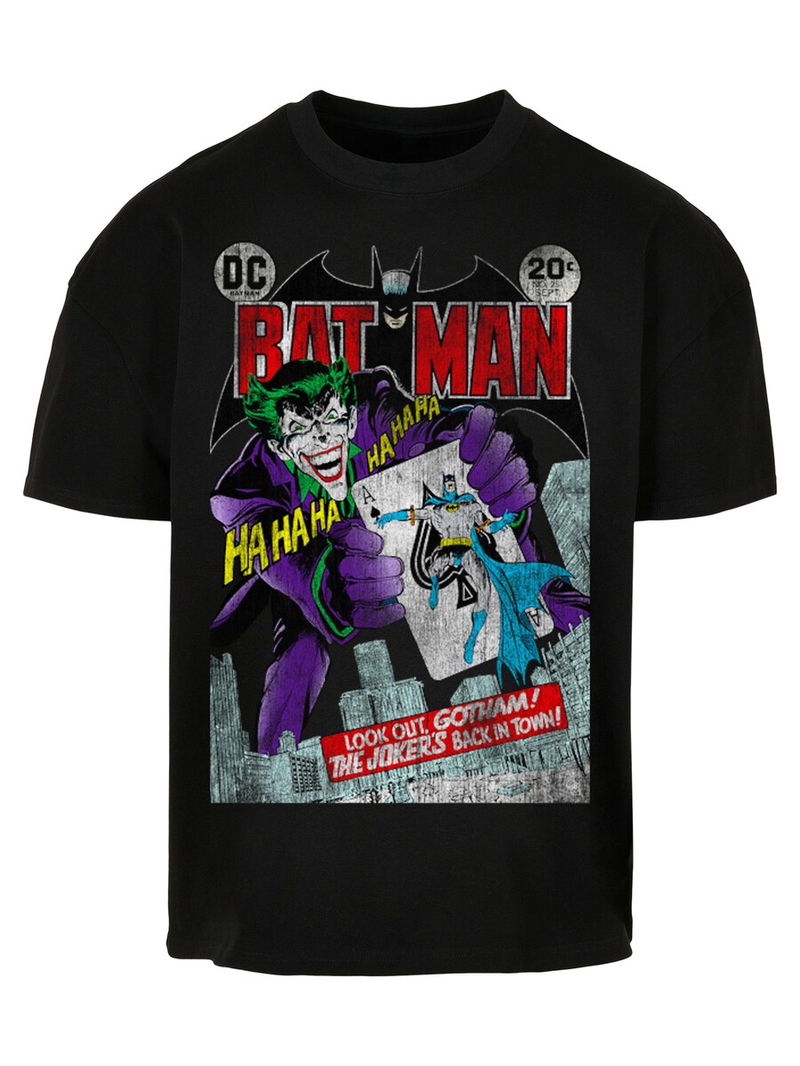 

Рубашка F4NT4STIC Batman Joker Playing Card Cover, черный