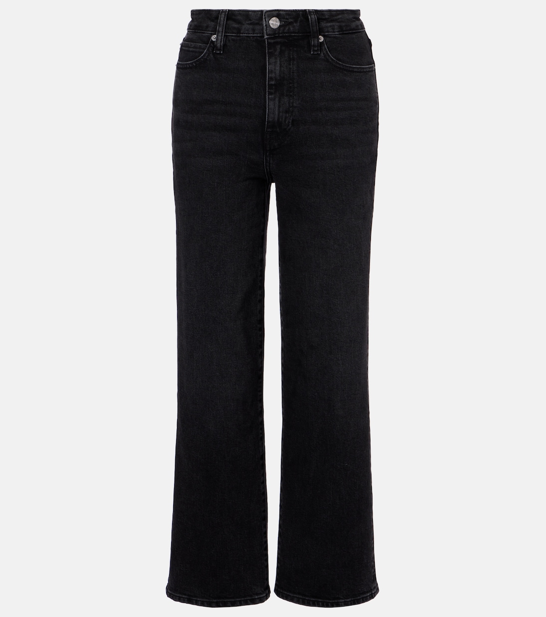 

Широкие джинсы с расклешенными штанинами Wide-leg Frame, Deco