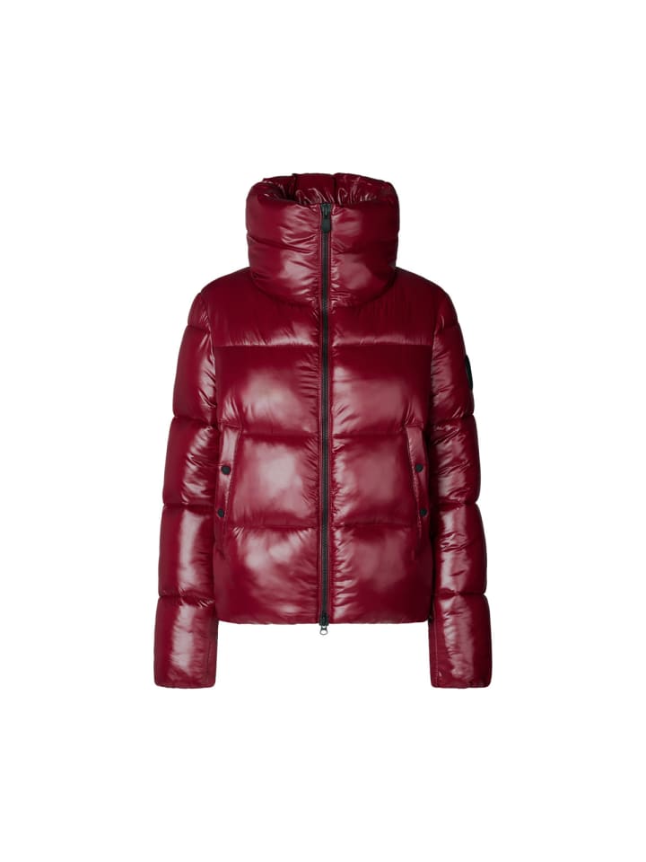 

SAVE THE DUCK Стеганая куртка Isla бордового цвета