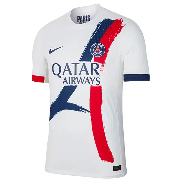 

Спортивная футболка paris saint-germain 24/25 match away soccer jersey 'white' Nike, белый