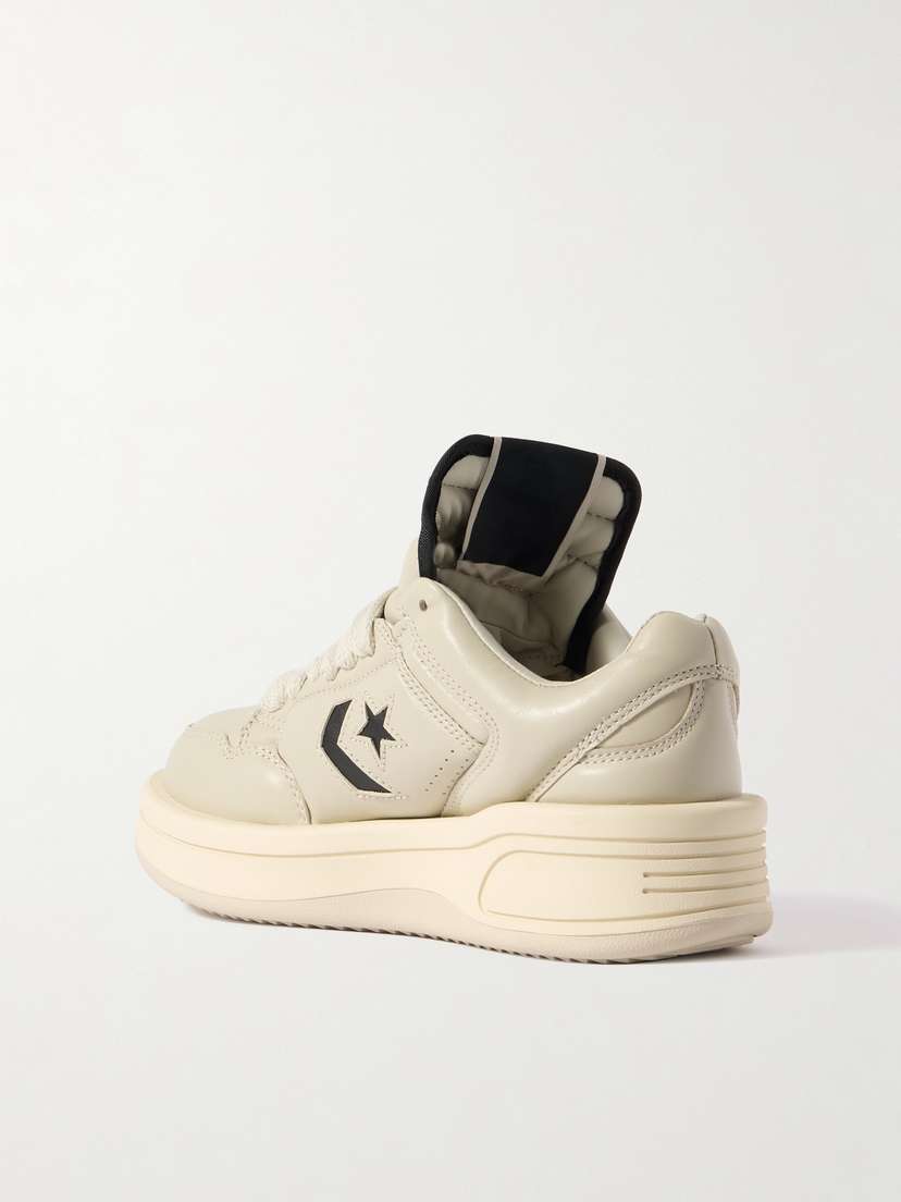 Кроссовки Converse Inflated TurboWPN из кожи Rick Owens, серый — фото 3